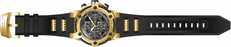 Invicta Men's Bolt Chrono Gold Case Black Silicone - 25468