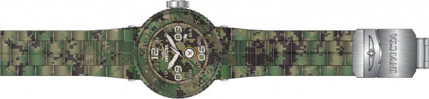 Invicta Men's U.S. Navy Camo Dial Camo Bracelet - 34679
