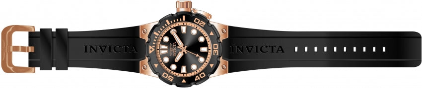 Invicta Invicta Men's Pro Diver Rose Case Black Silicone - 16136 - Time After Time Watches