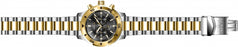 Invicta Men's Specialty Chrono Black Dial Two Tone Bracelet - 28889
