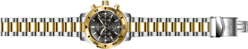 Invicta Men's Specialty Chrono Black Dial Two Tone Bracelet - 28889