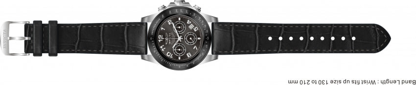 Invicta Men's Speedway Black Dial Black Leather - 10707