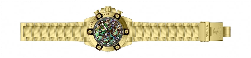 Invicta Invicta Men's Reserve Chrono Abalone Dial Gold Bracelet - 35556 - Time After Time Watches