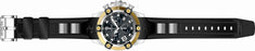 Invicta Men's Sea Base Gold Bezel Black Silicone - 17974