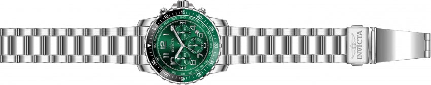 Invicta Men's Specialty Green Dial SS Bracelet - 39126