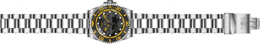 Invicta Men's DC Comics Batman Black Dial SS Bracelet - 36383