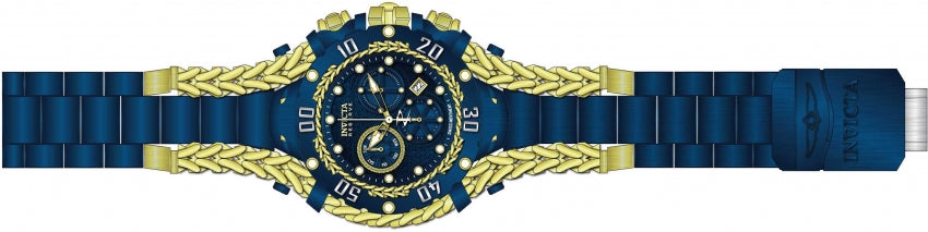 Invicta Men's Gladiator Reserve Chrono Blue & Gold Tone - 36623