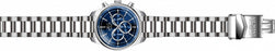 Invicta Men's Specialty Chrono Blue Dial SS Bracelet - 29164