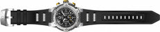 Invicta Men's Bolt Chrono Silver Case Black Silicone - 25472