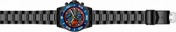 Invicta Men's DC Comics Superman Blue Bezel Black Bracelet - 29065