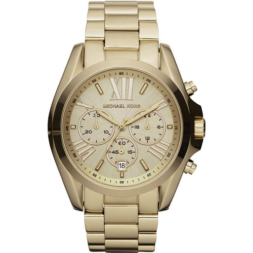 Michael Kors Bradshaw Gold-Tone Chrono MK5605 - Time After Time Watches