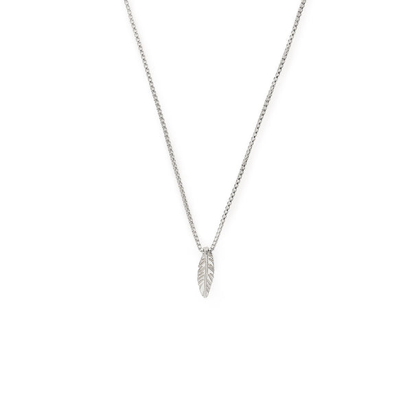 Swarovski Nice Rose Tone Feather Necklace – Tylers Department Store