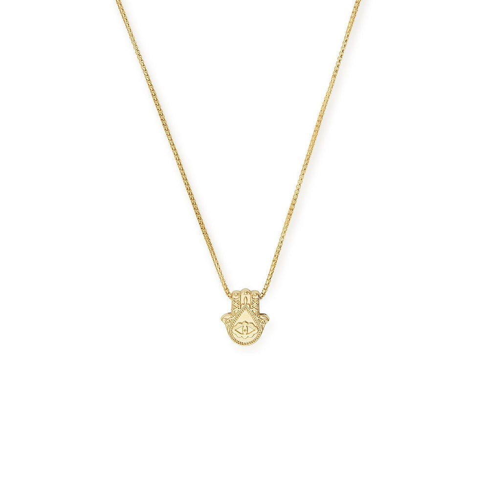 Alex and Ani Hand of Fatima Adjustable Necklace