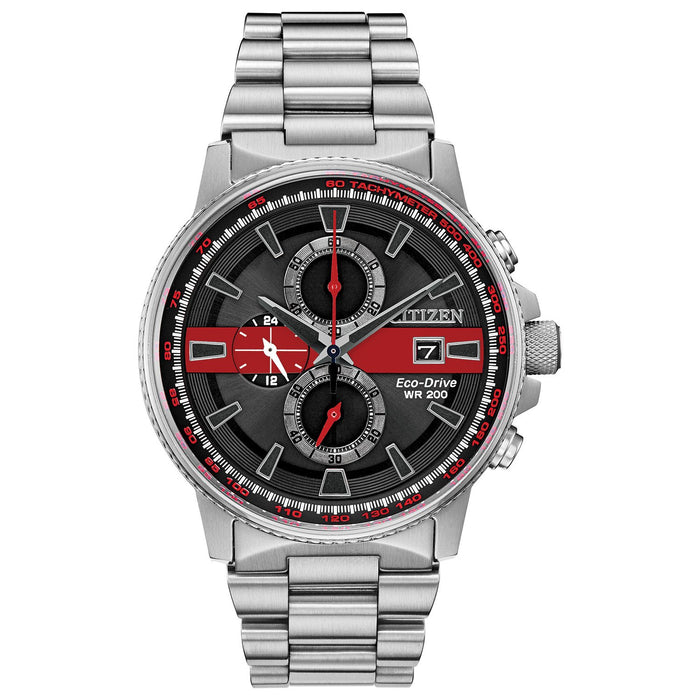 Citizen Men's Thin Red Line Watch CA0299-57E