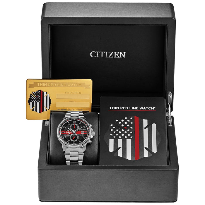 Citizen Men's Thin Red Line Watch CA0299-57E