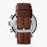 Shinola, The Runwell 47mm Blue Dial Brown Leather