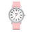 Speidel Scrub Watch with Light Pink Silicone Band