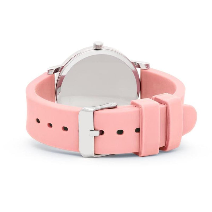 Speidel Scrub Watch with Light Pink Silicone Band