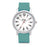 Speidel Scrub Watch with Teal Silicone Band