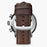 Shinola Shinola, The Runwell 47mm Silver Dial Brown Leather - Time After Time Watches