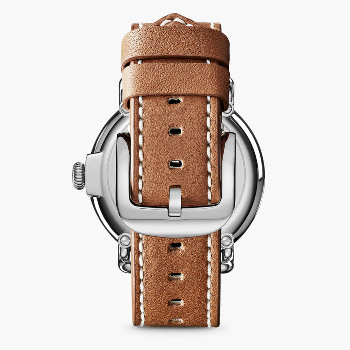 Shinola, The Runwell 41mm Green Dial Brown Leather