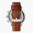 Shinola, Canfield Chrono 43mm Blue Dial Brown Leather