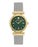 Versace Regalia 34MM Two-Tone Watch Green Dial Two Tone Bracelet